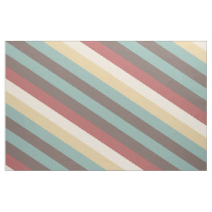 Southwest Colour Diagonal Stripes Pattern Fabric