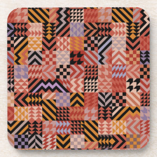 Southwest Contemporary Graphic Coaster
