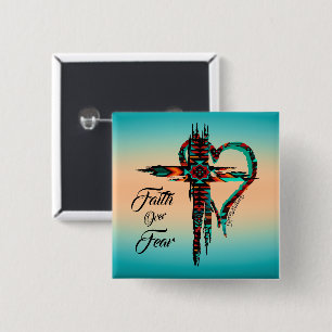 Southwest Cross Button