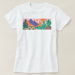 Southwest Desert Cactus Graphic Tee