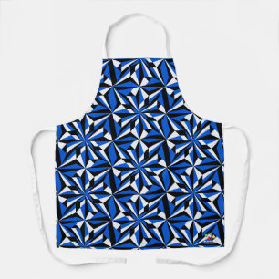 Southwest Desert Flowers in Blue Apron