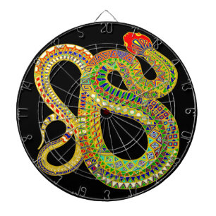 Southwest Desert Rattler Dartboard