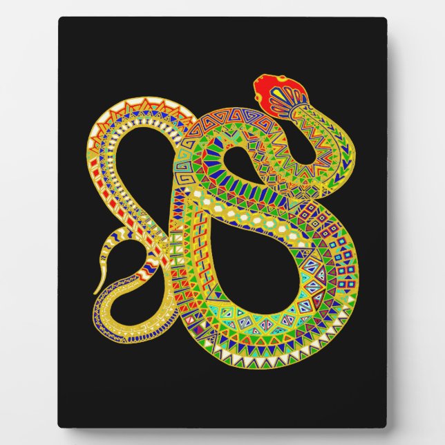 Southwest Desert Rattler Plaque (Front)