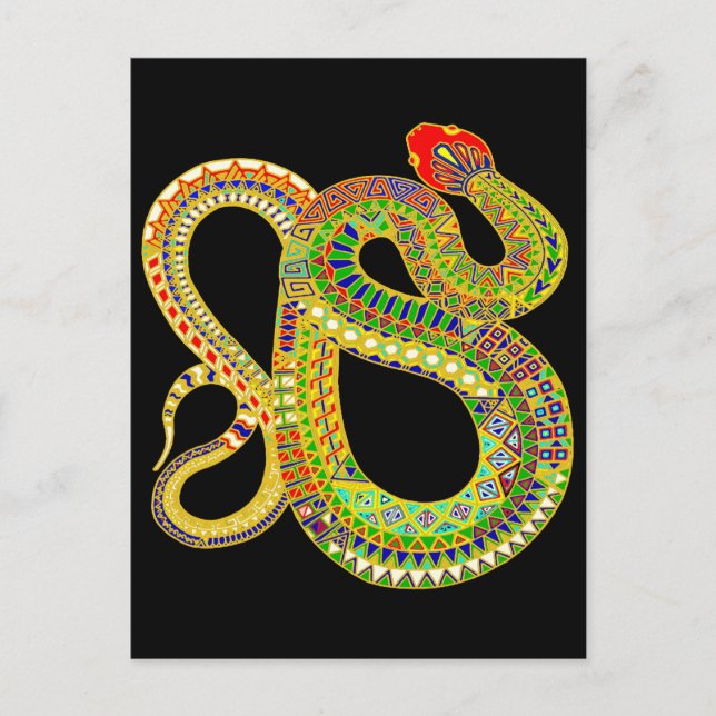 Southwest Desert Rattler Postcard (Front)