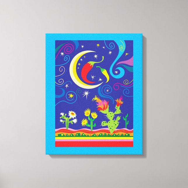 Southwest Desert Sky Canvas Print (Front)