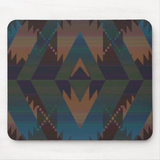 Southwest Design Aztec Print Mousepad (Front)