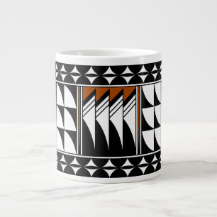 Southwest Feather Blessings Large Coffee Mug