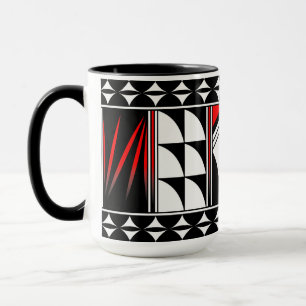 Southwest Feather Blessings Latte Mug