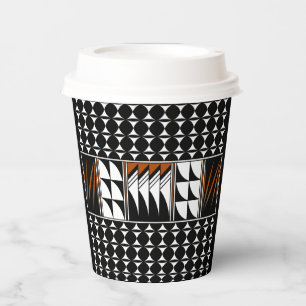Southwest Feather Blessings Paper Cups