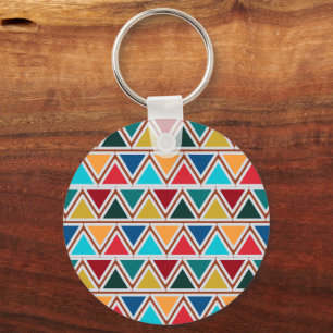 Southwest Feathers Key Ring