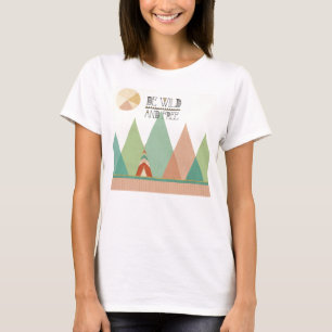 Southwest Geo II Be Wild and Free T-Shirt