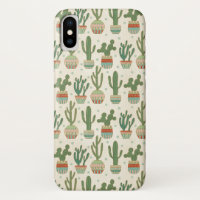 Southwest Geo Step | Cactus Pattern