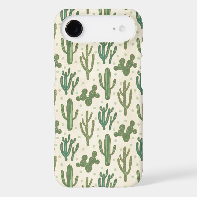 Southwest Geo Step | Desert Cactus Pattern Case-Mate iPhone Case (Back)