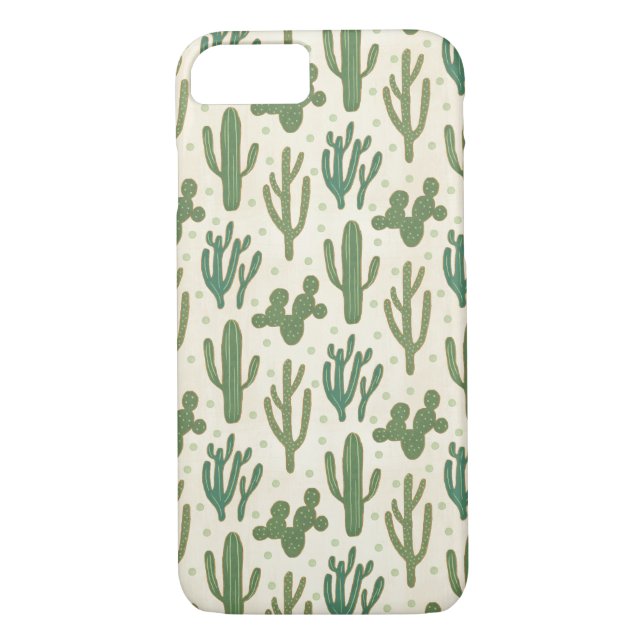 Southwest Geo Step | Desert Cactus Pattern Case-Mate iPhone Case (Back)