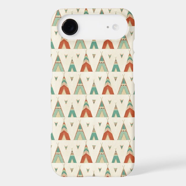 Southwest Geo Step | Geometric Teepee Pattern Case-Mate iPhone Case (Back)