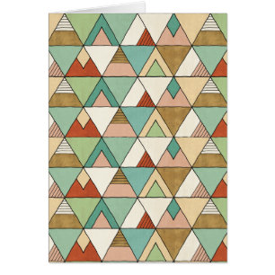 Southwest Geo Step Hand Drawn Tribal Pattern