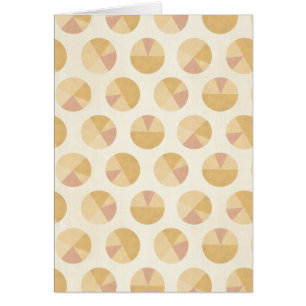 Southwest Geo Step Orange Circle Pattern