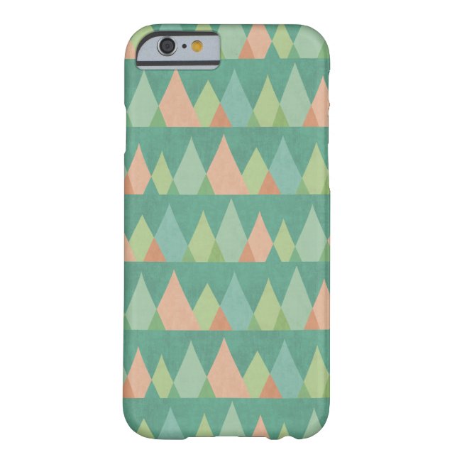 Southwest Geo Step | Teal Triangle Pattern Case-Mate iPhone Case (Back)