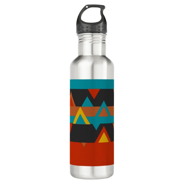 Southwest Geometric 710 Ml Water Bottle (Front)