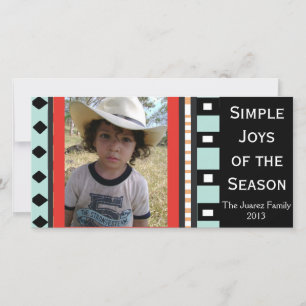 Southwest Geometric Holiday -Customisable Card