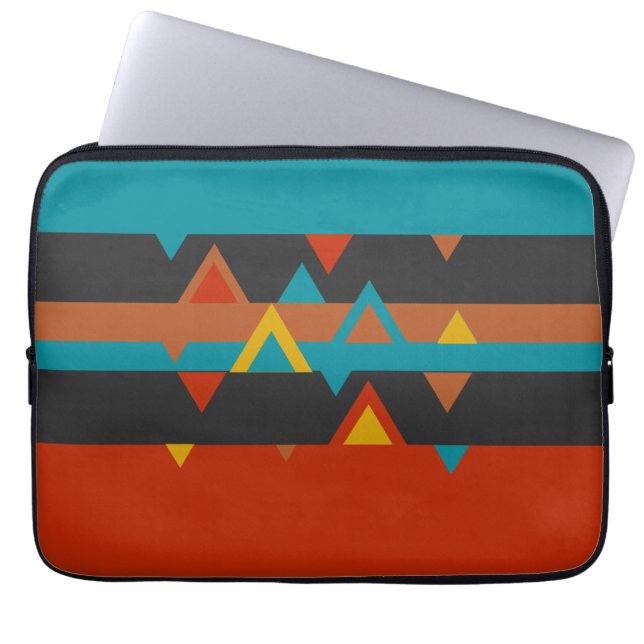 Southwest Geometric Laptop Sleeve (Front)