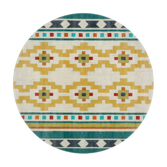 Southwest Geometry III Cutting Board (Front)