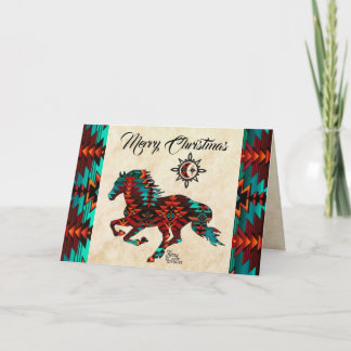 Southwest Horse Holiday Card
