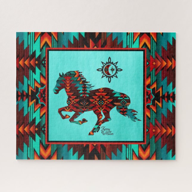 Southwest Horse Jigsaw Puzzle (Horizontal)