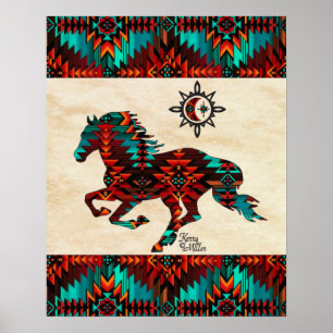 Southwest Horse Poster