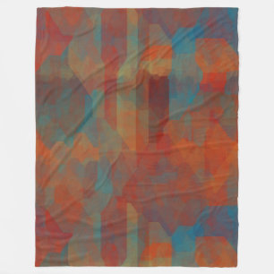 Southwest Illusion Fleece Blanket