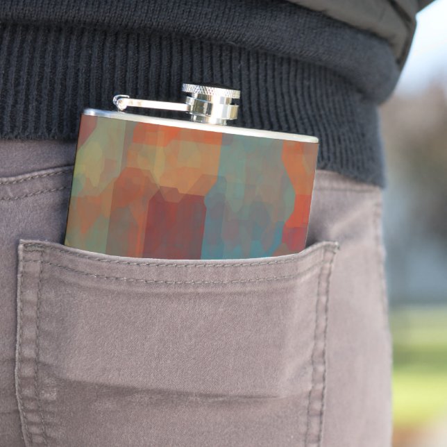 Southwest Illusion Hip Flask (In Situ)