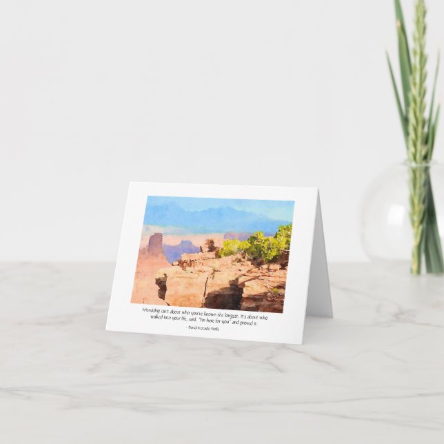 Southwest Image Friendship David Avocado Wolfe  Card (Front)