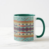 Southwest Indian Blanket Design Mug