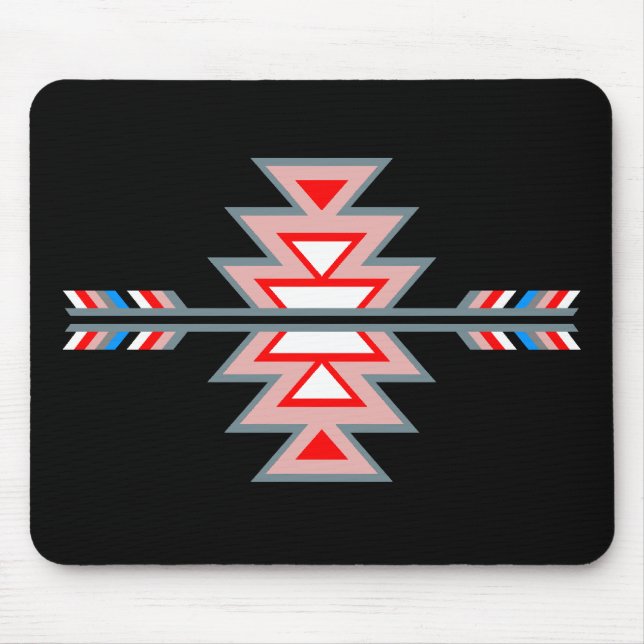 Southwest Indian Design Mouse Mat (Front)