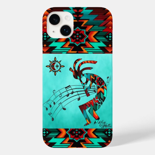 Southwest Kokopell iPhone Case (Back)
