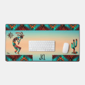  Southwest Kokopelli And Cactus Desk Mat (Keyboard & Mouse)