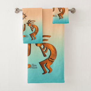 Southwest Kokopelli Bath Towel Set
