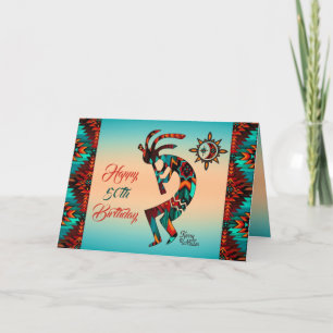 Southwest Kokopelli Birthday Card