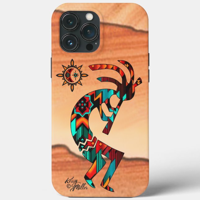 Southwest Kokopelli Case-Mate iPhone Case (Back)