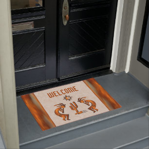 Southwest Kokopelli Doormat