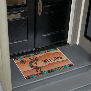 Southwest Kokopelli Doormat