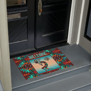Southwest Kokopelli Doormat