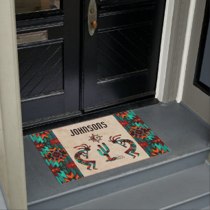 Southwest Kokopelli Doormat