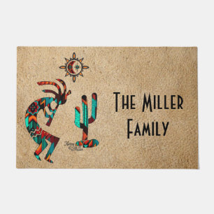 Southwest Kokopelli  Doormat