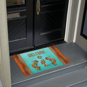 Southwest Kokopelli Doormat