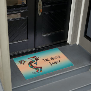 Southwest Kokopelli Doormat