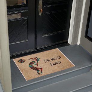 Southwest Kokopelli Doormat