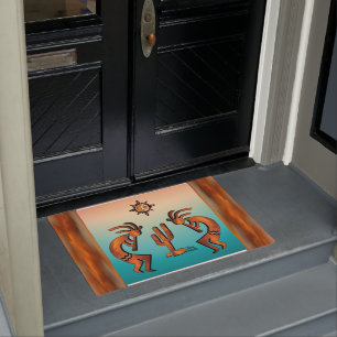 Southwest Kokopelli Doormat
