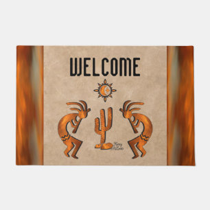 Southwest Kokopelli Doormat