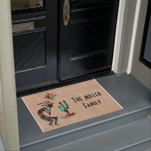 Southwest Kokopelli  Doormat